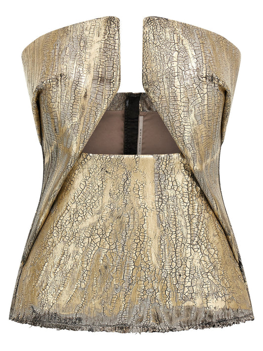 Rick リック・オーウェンズの織物プロング 'トップ - Image 1