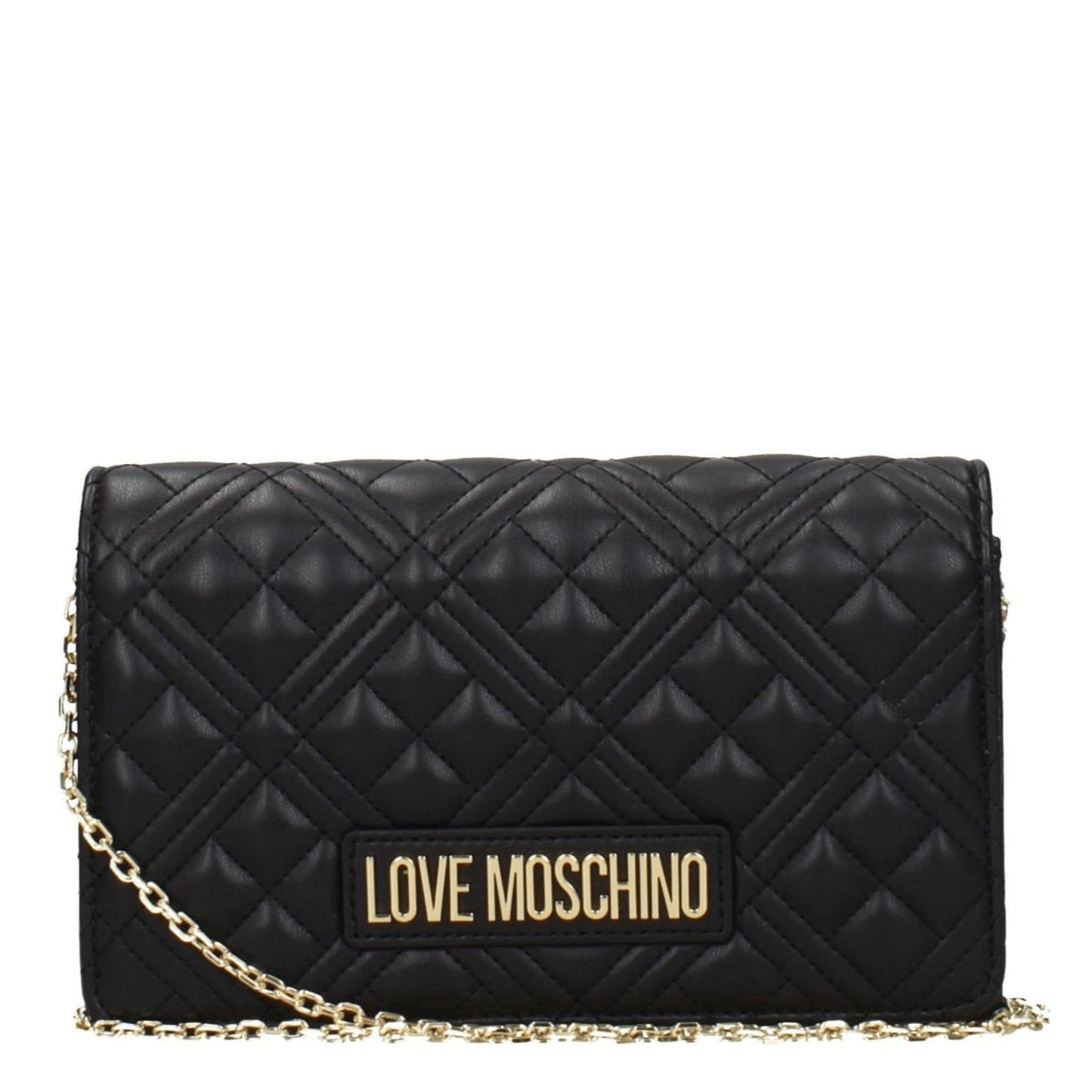 Moschino モスキーノポシェットの女性ポリウレタンブラックが大好きです - Image 1