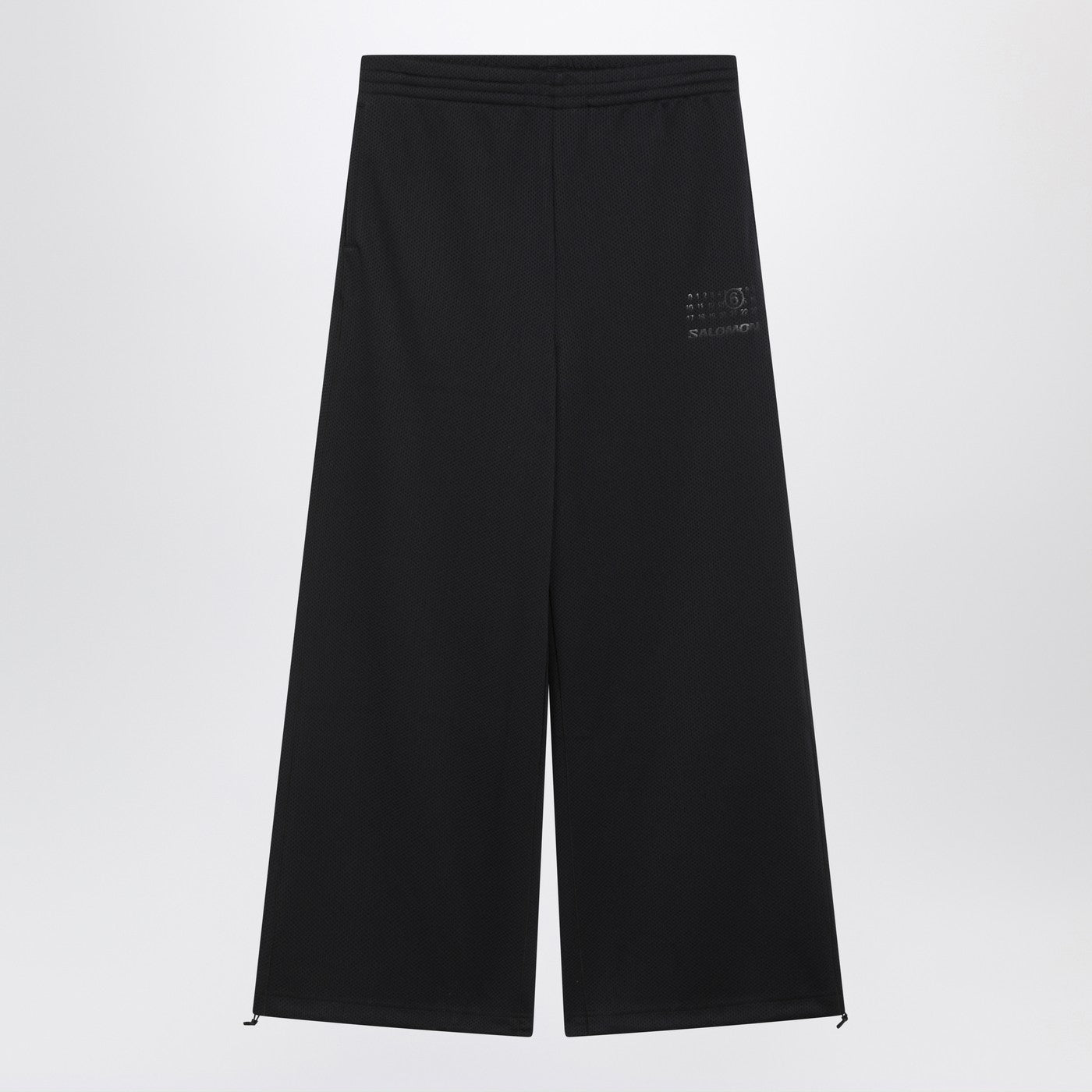 Salomon Mm6 X Salomon ワイド ブラック ジョギング パンツ - Image 1