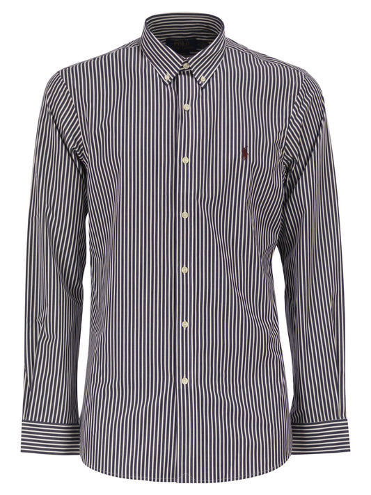 Polo ポロ ラルフローレン ストレッチ ポプリン ストライプ シャツ - Image 1