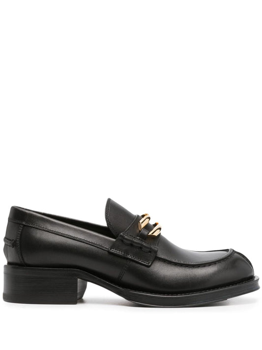 Lanvin ランバンメドレーレザーローファー - Image 1