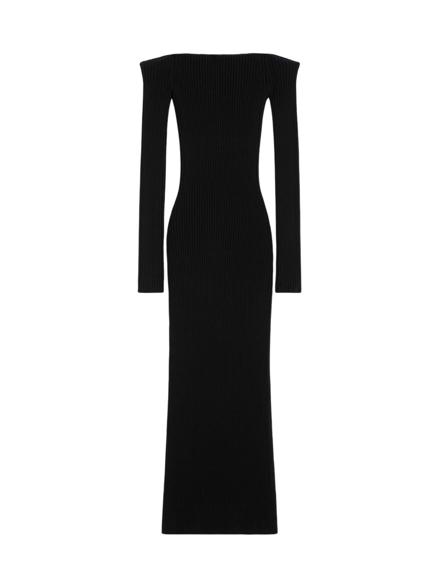 Max マックス・マラは黒いドレスを着ています - Image 1