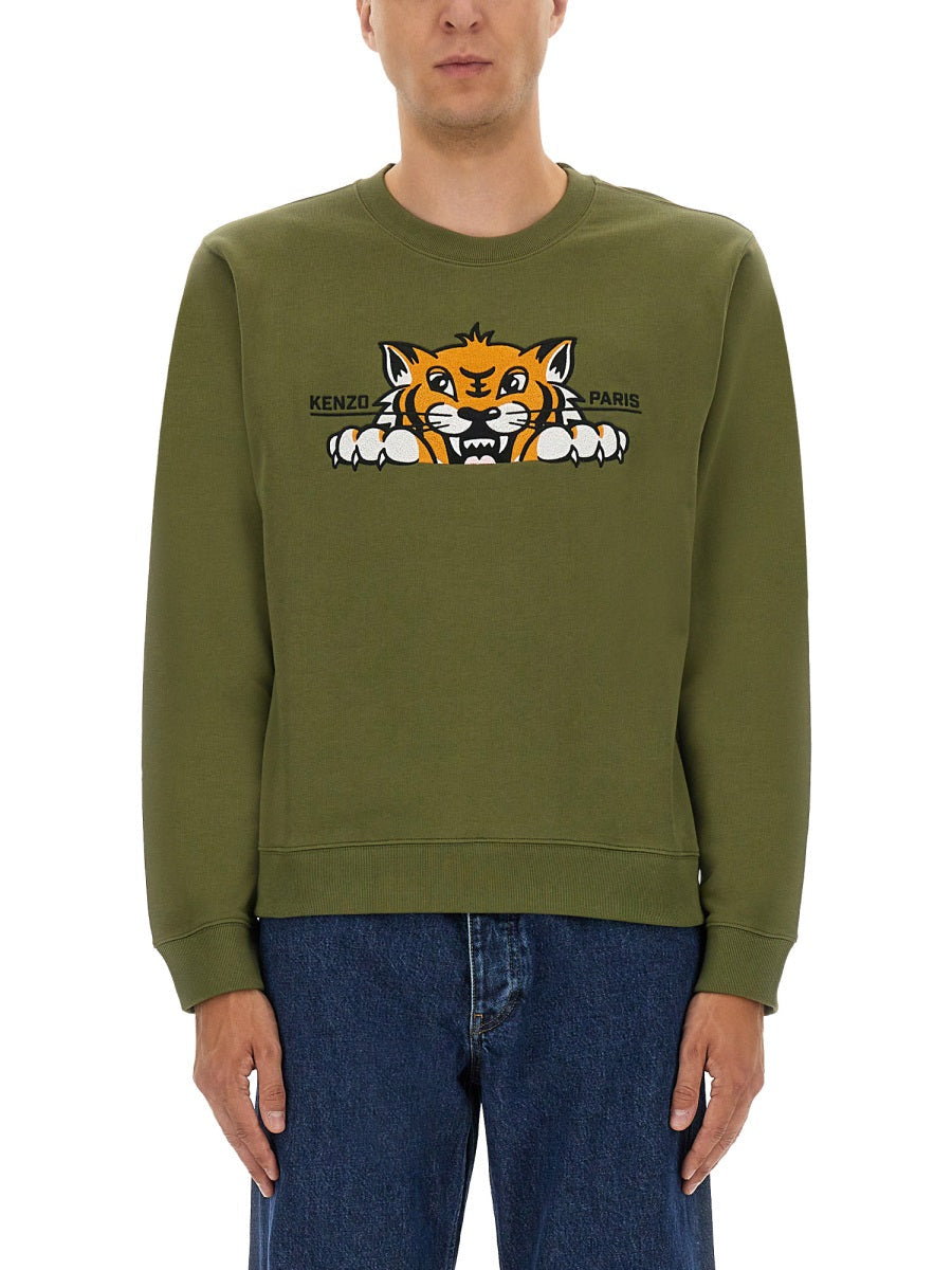 Kenzo Kenzo Silm Fit Sweatshirt - Image 1