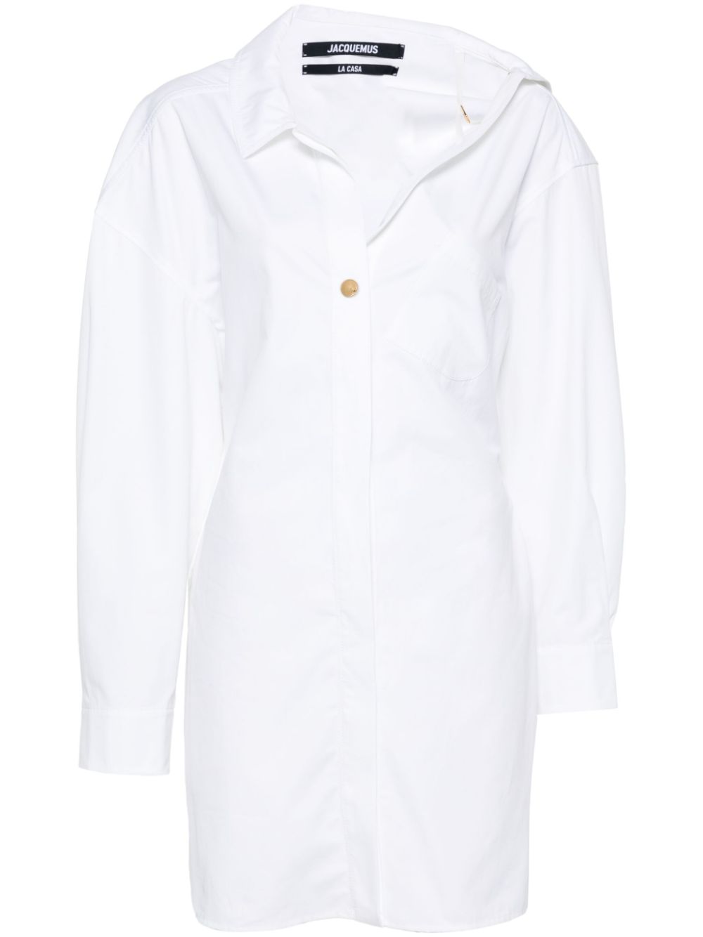 Jacquemus Jacquemus La Mini Robe Chemise Dress - Image 1