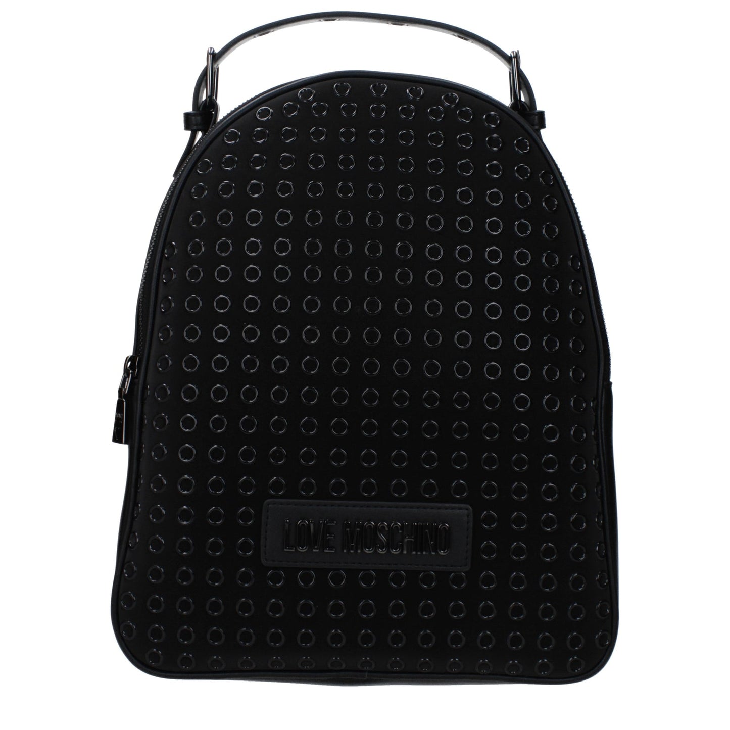 Moschino モスキーノのバックパックとフッピーの女性ポリウレタンブラックが大好きです - Image 1