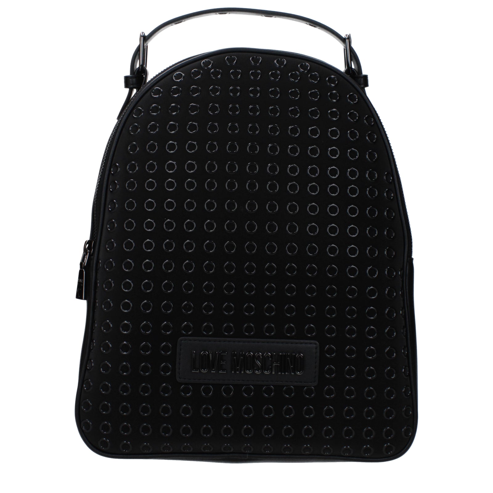Moschino モスキーノのバックパックとフッピーの女性ポリウレタンブラックが大好きです - Image 1