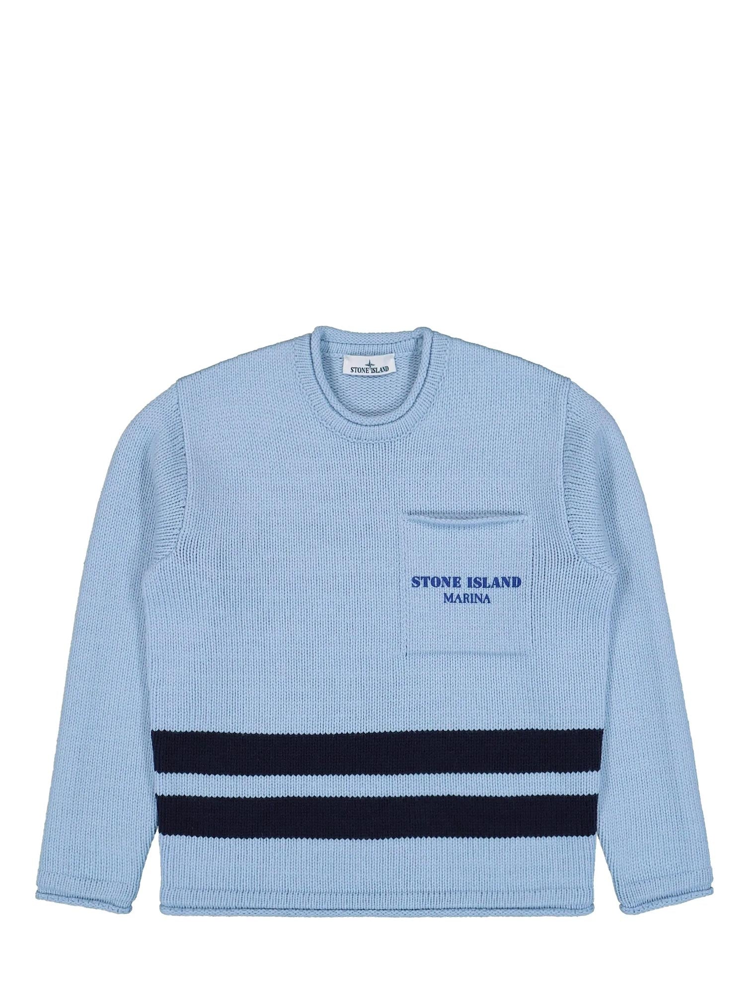 Stone Stone Island Sweaters Blue - Image 1