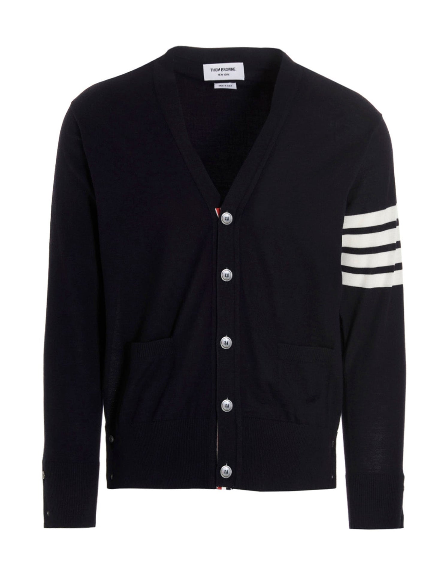 Thom Thom Browne Merino Wool Cardigan - Image 1