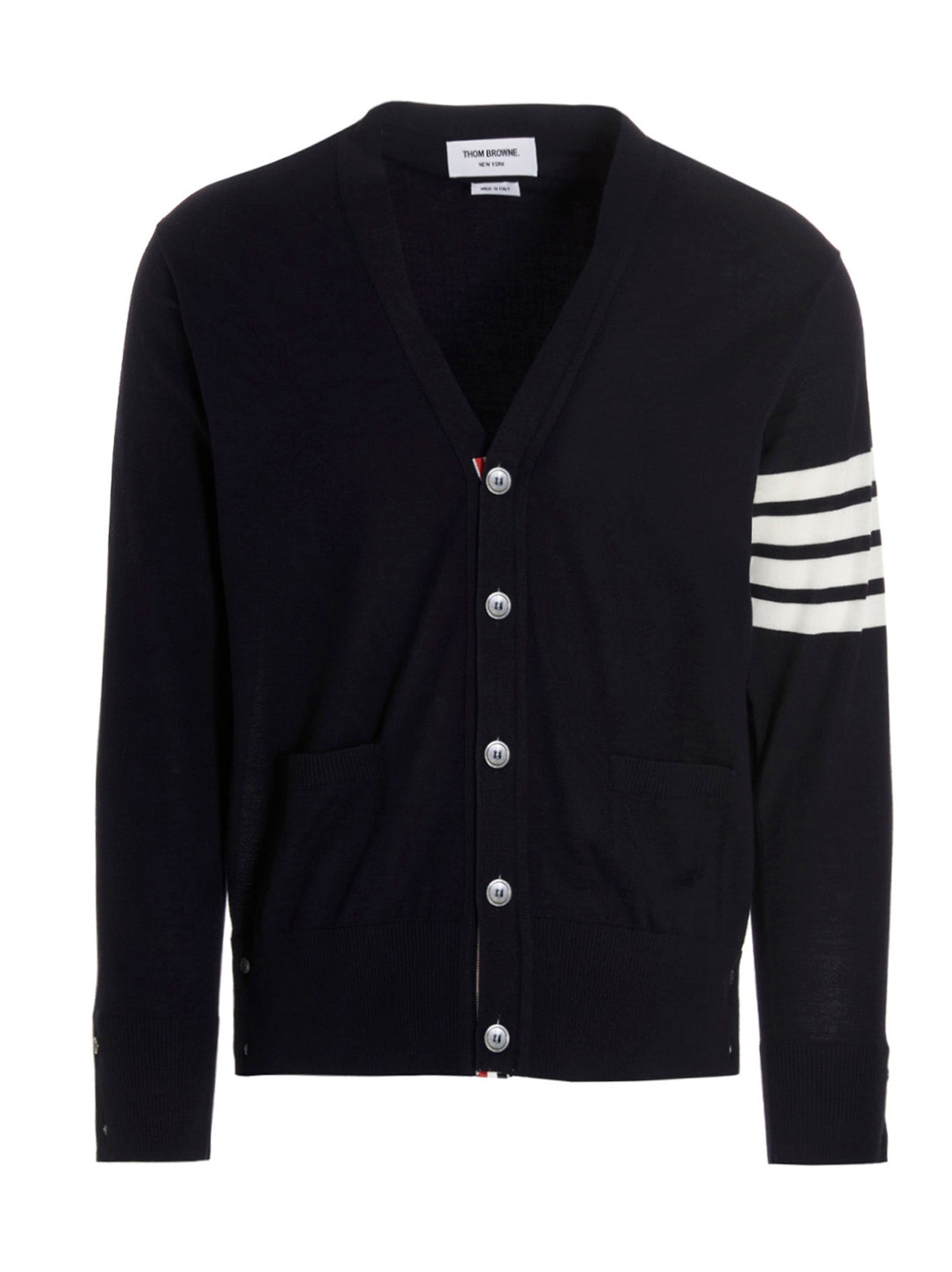 Thom Thom Browne Merino Wool Cardigan - Image 1