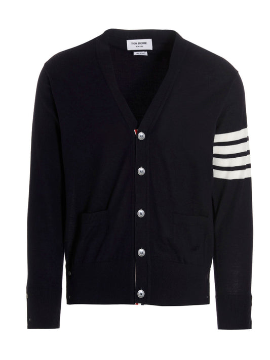 Thom Thom Browne Merino Wool Cardigan - Image 1