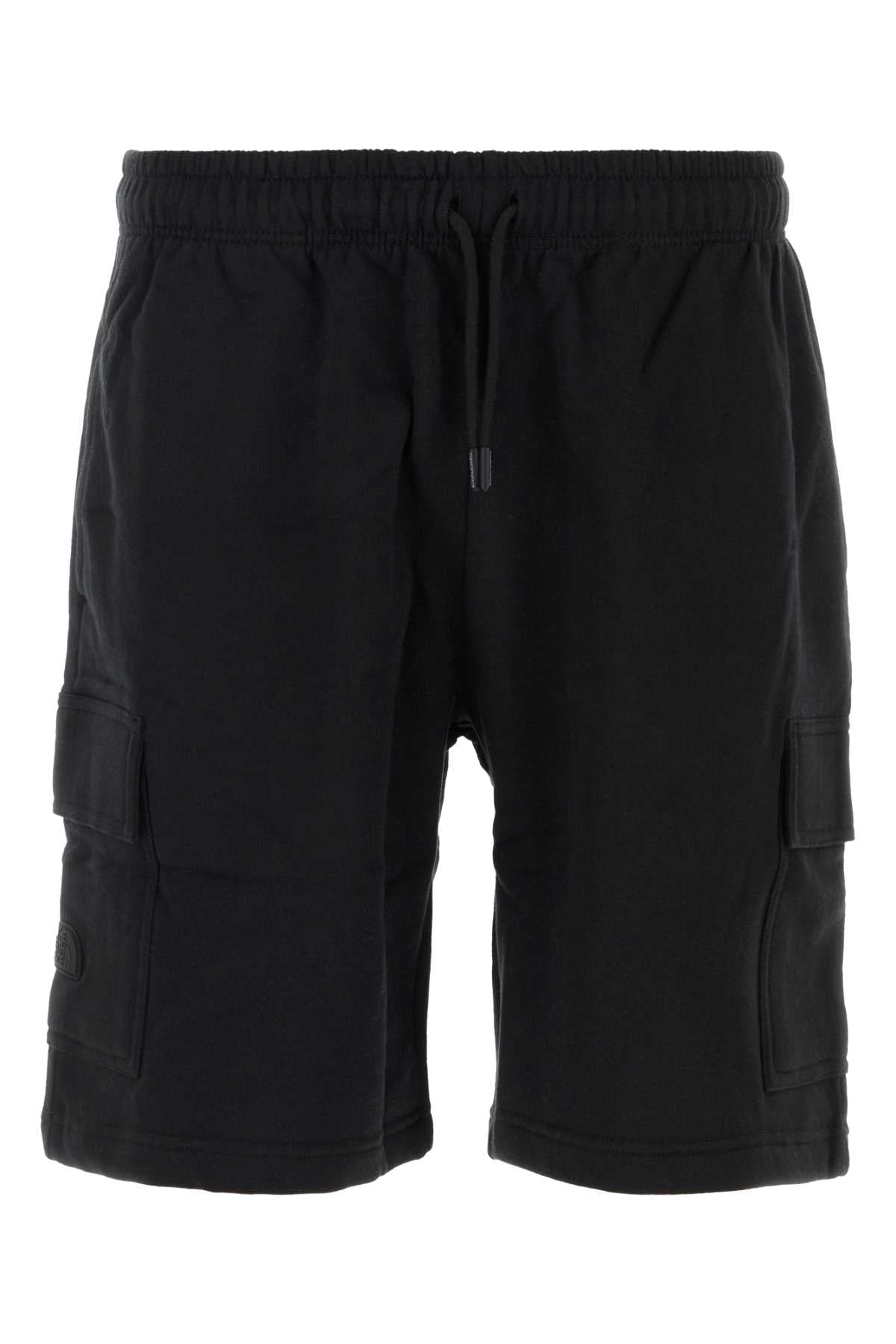 The The North Face Black Cotton Bermuda Shorts - Image 1