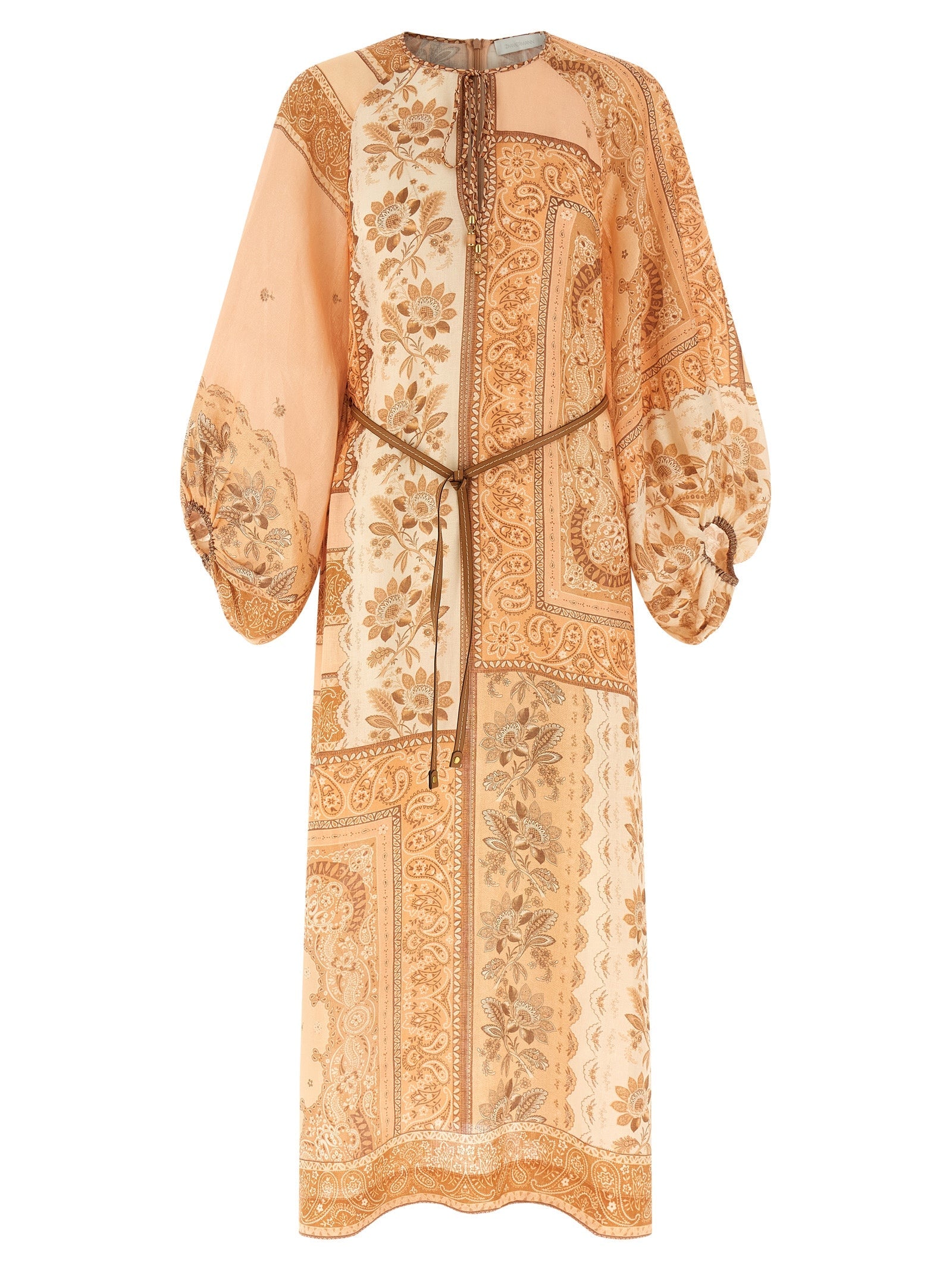 Zimmermann Zimmermann「ラッキーチュニックミディ」ドレス - Image 1