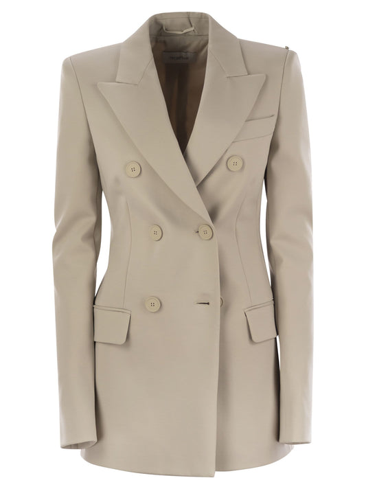 Sportmax SportMax Frizzo Scuba Jersey Blazer - Image 1