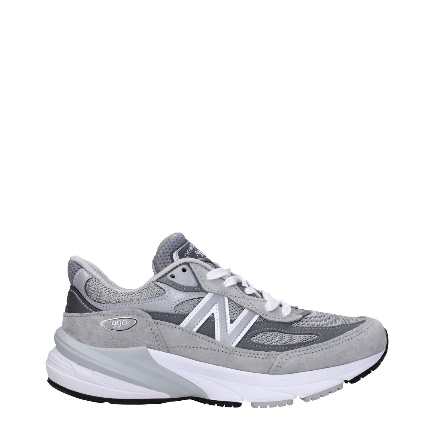Designer Brand ニューバランススニーカー990V6女性ファブリックグレー - Image 1