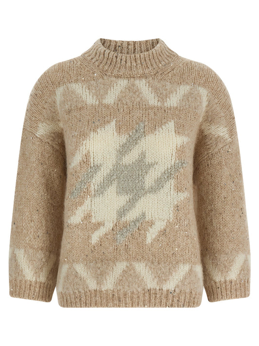 Peserico Peserico 'Punto Luce' Embroideryセーター - Image 1