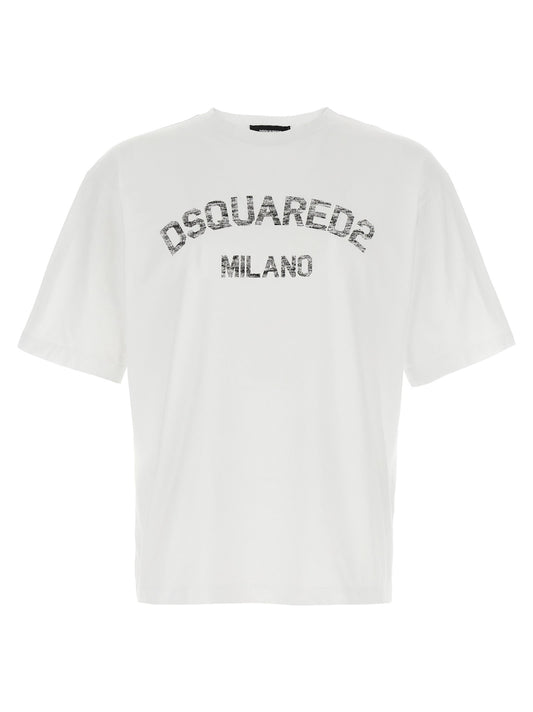 Dsquared2 Dsquared2 'ルースフィット' Tシャツ - Image 1