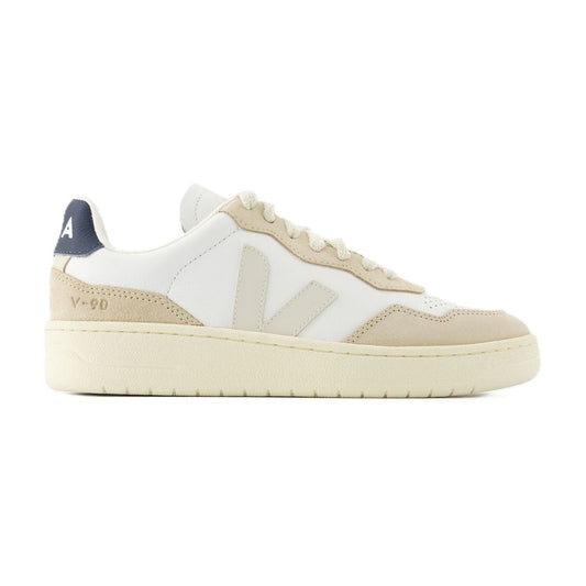Veja V 90スニーカーVeja Leather White Pierre - Image 1