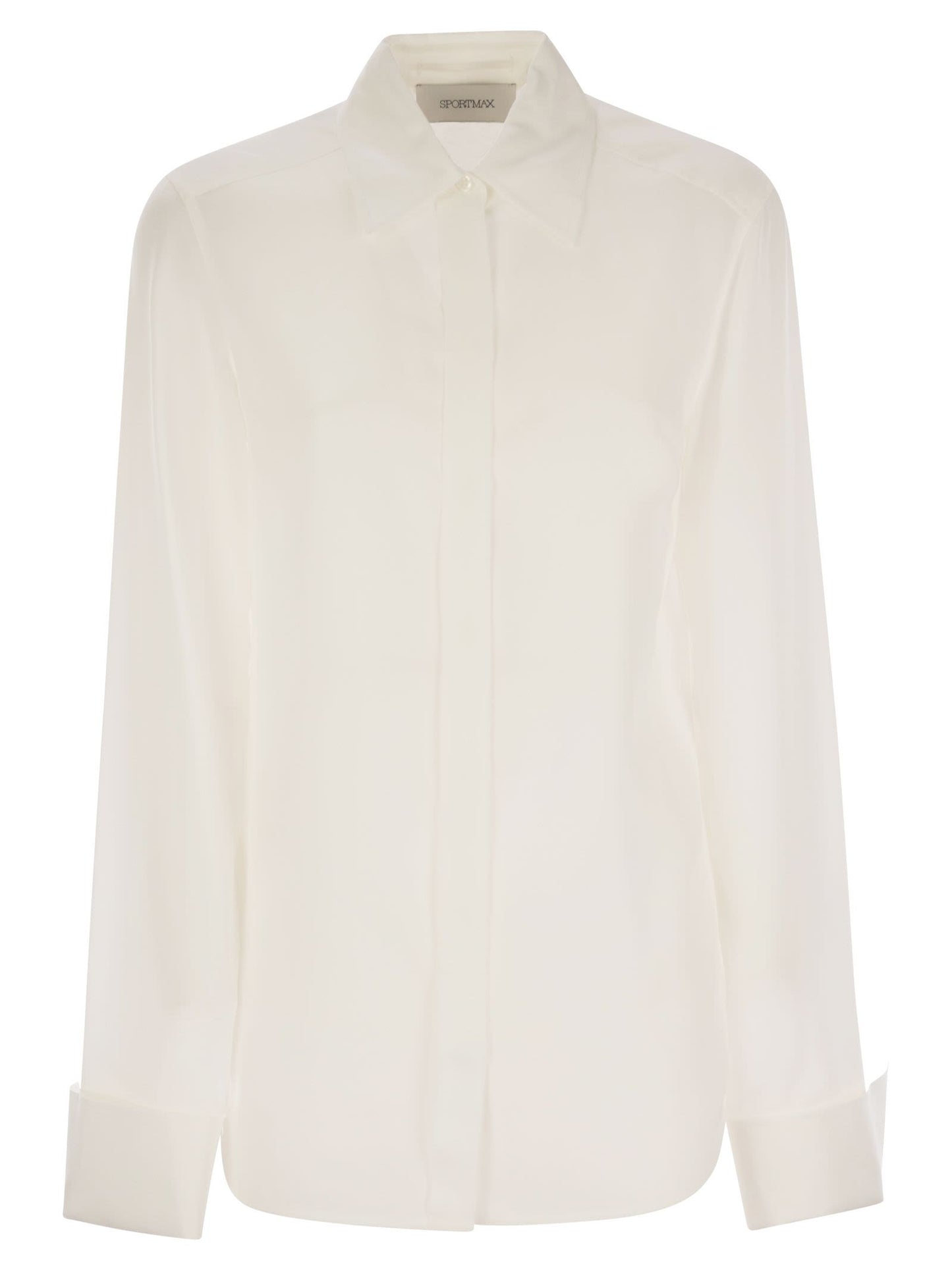 Sportmax SportMax Gemona Crepeシャツ - Image 1