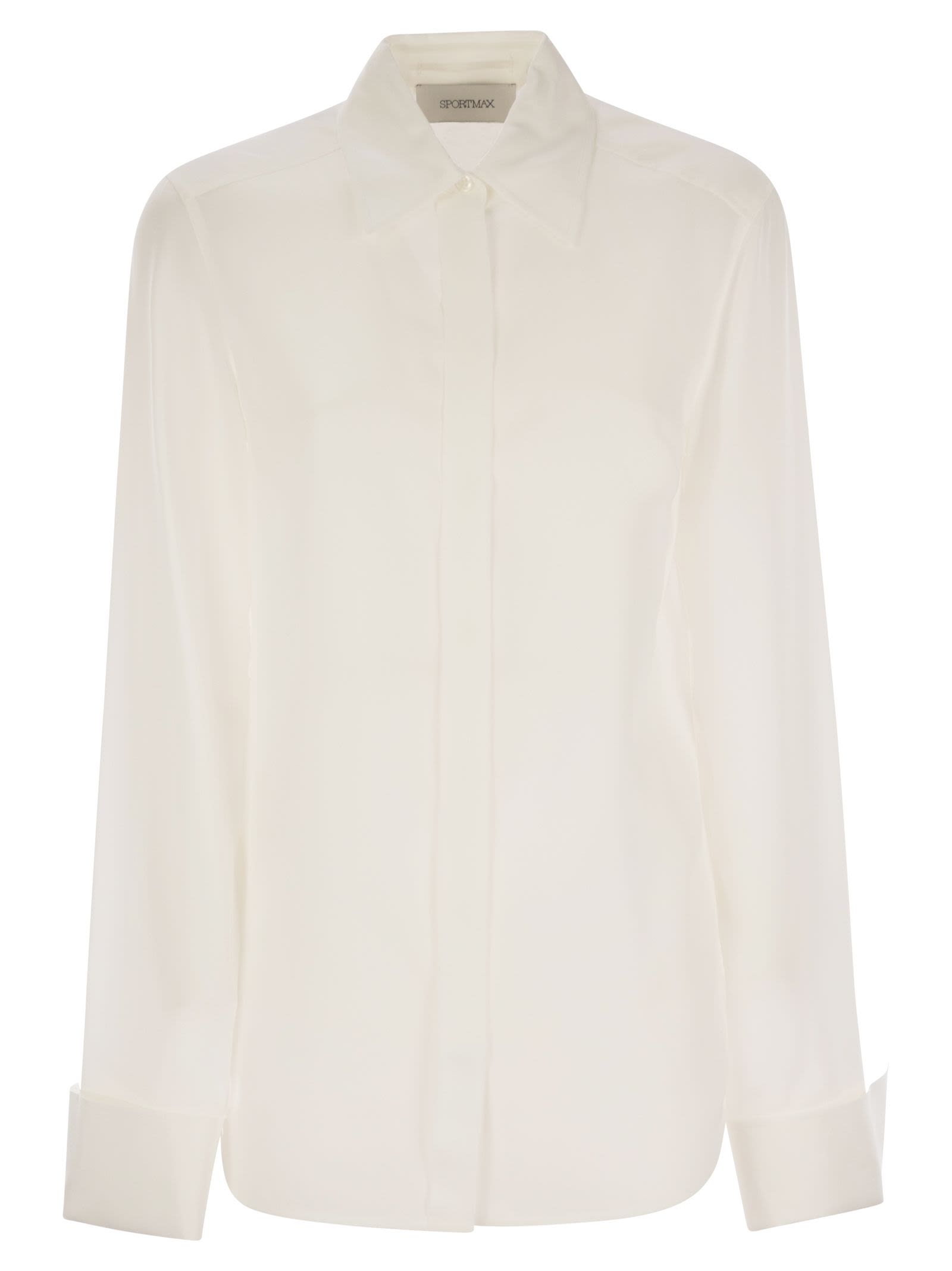 Sportmax SportMax Gemona Crepeシャツ - Image 1