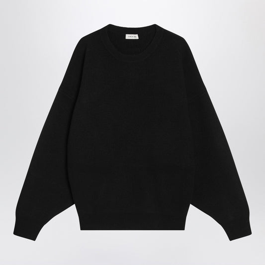 Fear Fear Of God ブラック ウール クルーネック セーター - Image 1