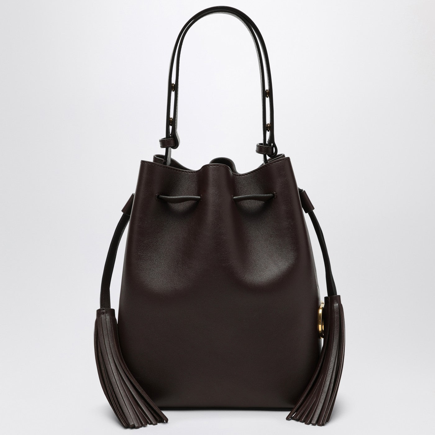 Valentino バレンティーノガラヴァニブラウンソーバケツバッグ - Image 1