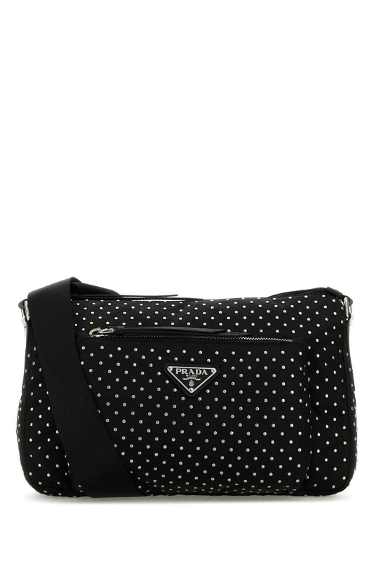 Prada プラダブラックReナイロンクロスボディバッグ - Image 1