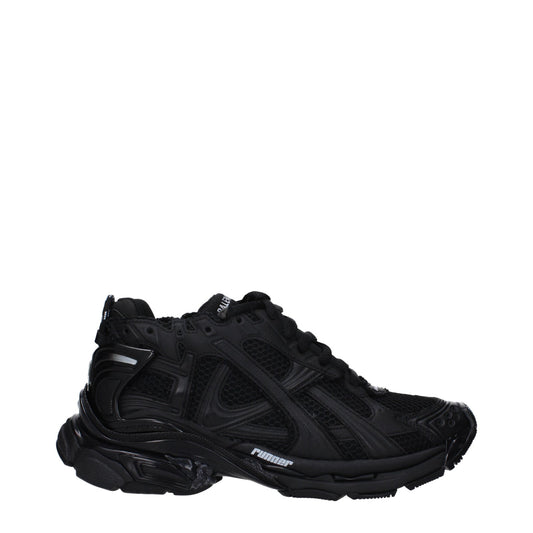 Balenciaga バレンシアガスニーカーランナーマンファブリックブラック - Image 1