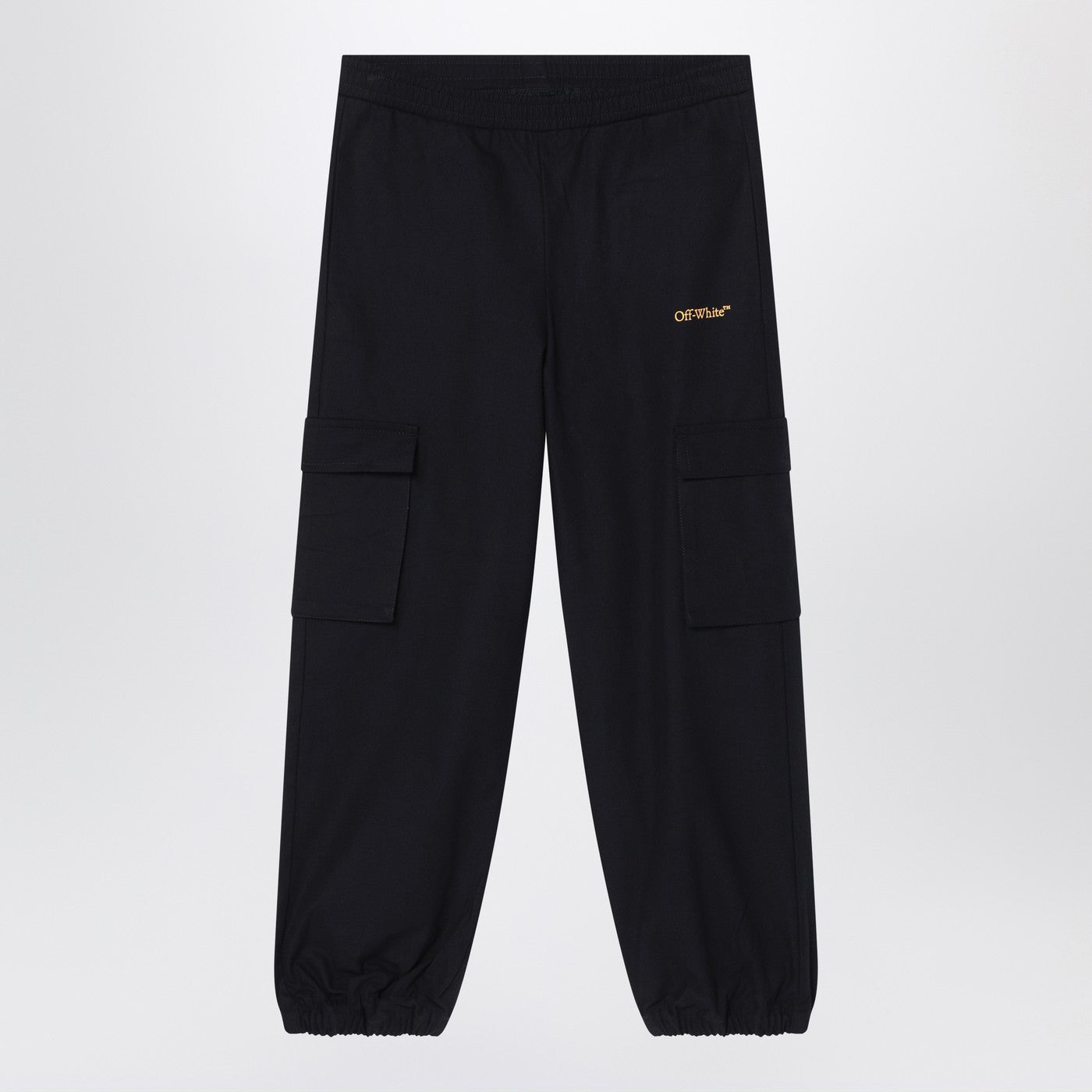 Off Off White™ Black Jogging Trousers With Logo - Image 1