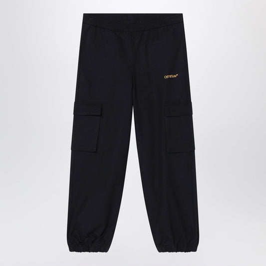 Off Off White™ Black Jogging Trousers With Logo - Image 1