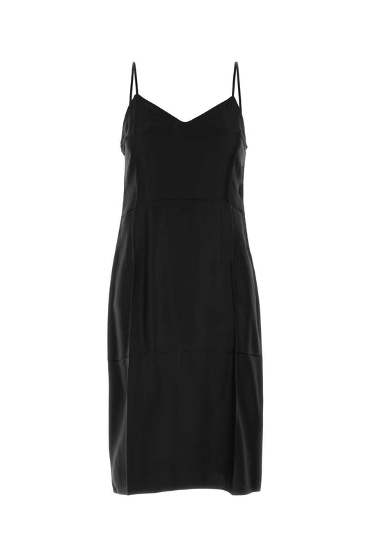 Prada プラダブラックツイルドレス - Image 1