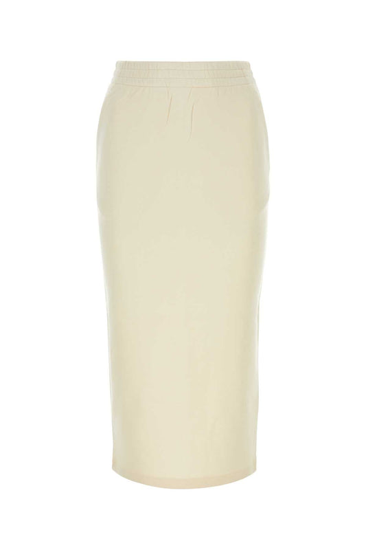 Prada プラダクリームコットンスカート - Image 1