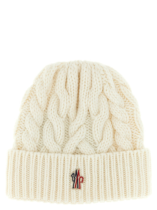 Moncler モンクレールグレノブル編組ウールビーニー - Image 1