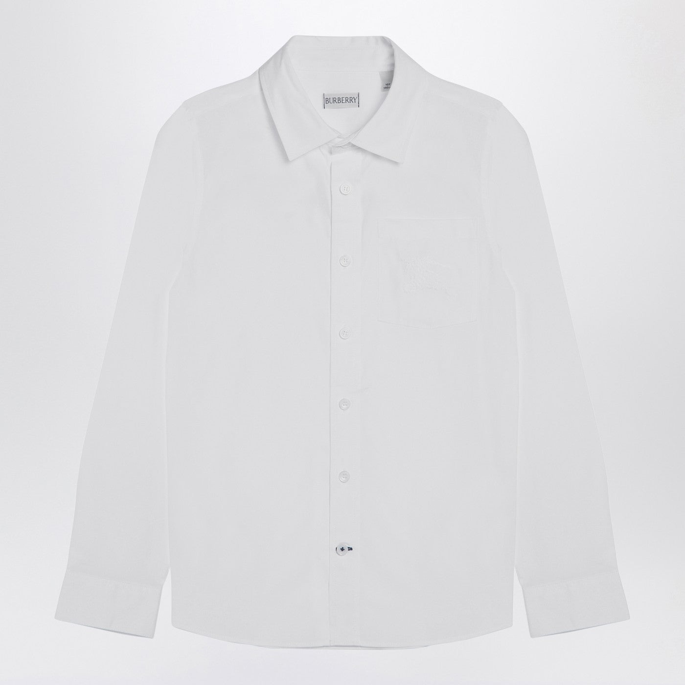 Burberry バーバリーホワイトコットンシャツ - Image 1