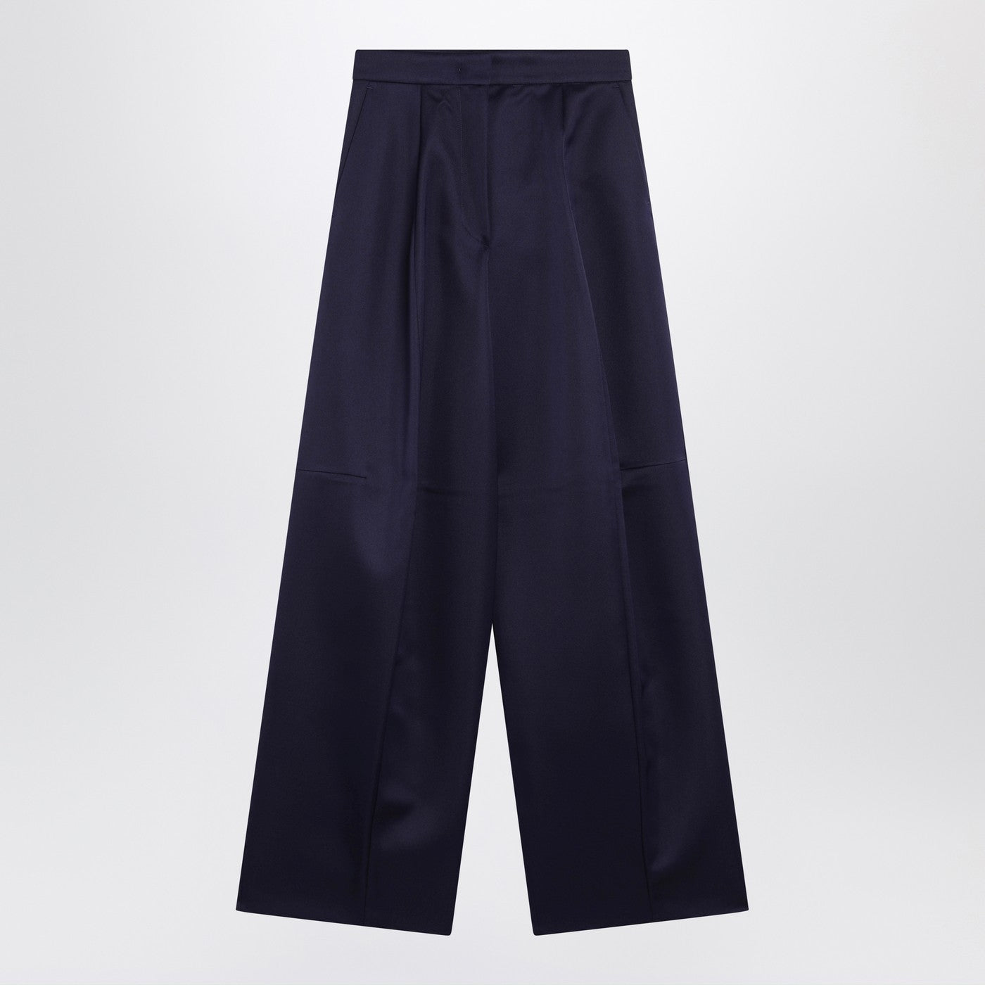 Sportmax スポーツマックス ダークパープル オーバーサイズ トラウザーズ - Image 1