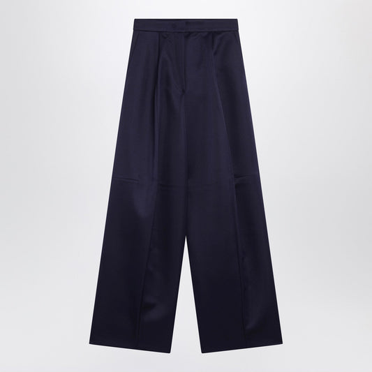 Sportmax スポーツマックス ダークパープル オーバーサイズ トラウザーズ - Image 1