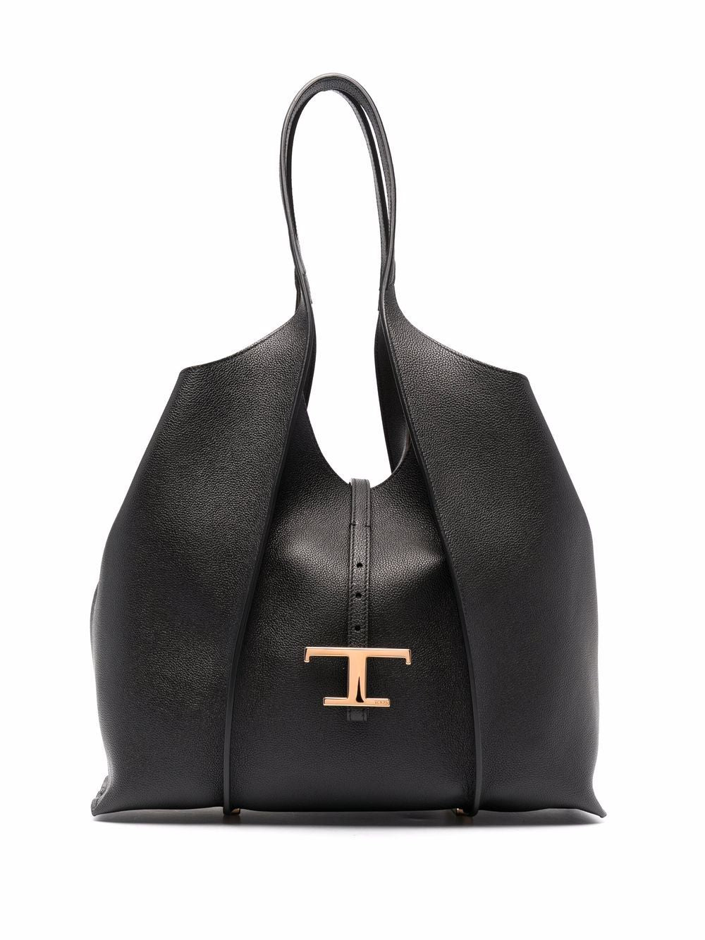 Tods トッド 'S ミディアムレザーショッピングバッグ - Image 1