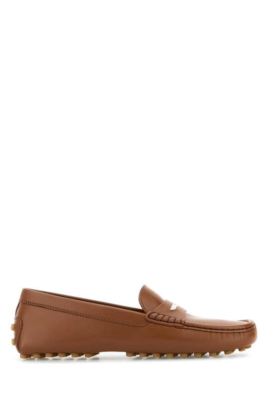 Tods トッド 'S キャラメルレザーローファー - Image 1