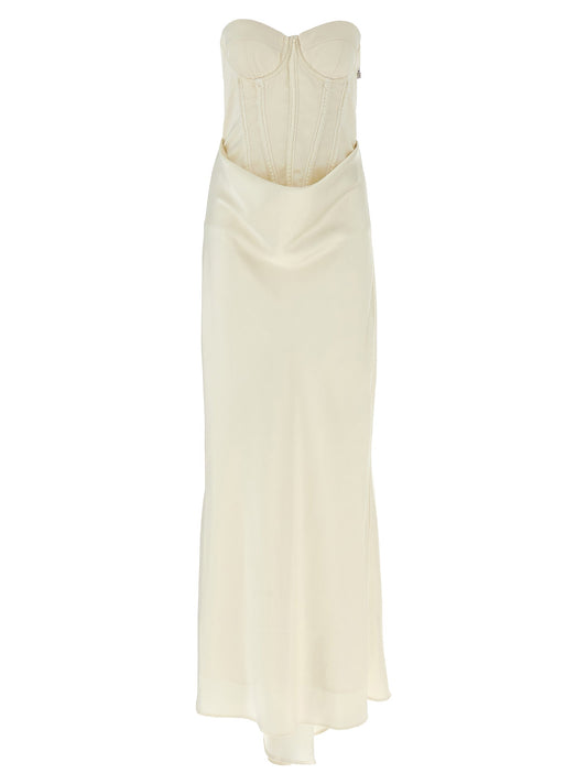 Rotate バーガークリステンセンコルセットドレスを回転させます - Image 1