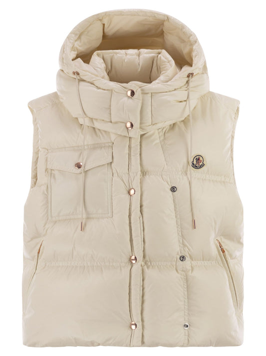 Moncler モンクレールパリオパッド入りベストでフード - Image 1