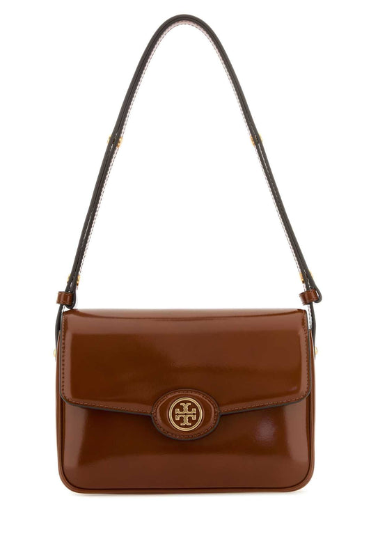 Tory Tory Burch Caramel Leather Robinsonショルダーバッグ - Image 1