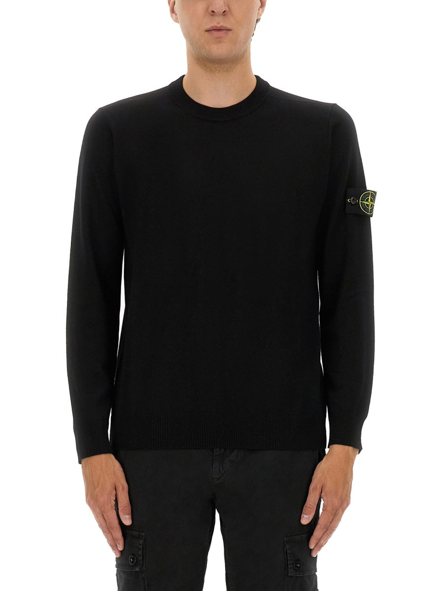 Stone Stone Island Rws Lightweight Wool Sweater - Image 1