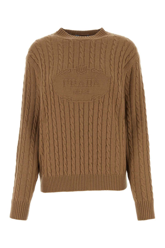 Prada プラダキャメルカシミアセーター - Image 1