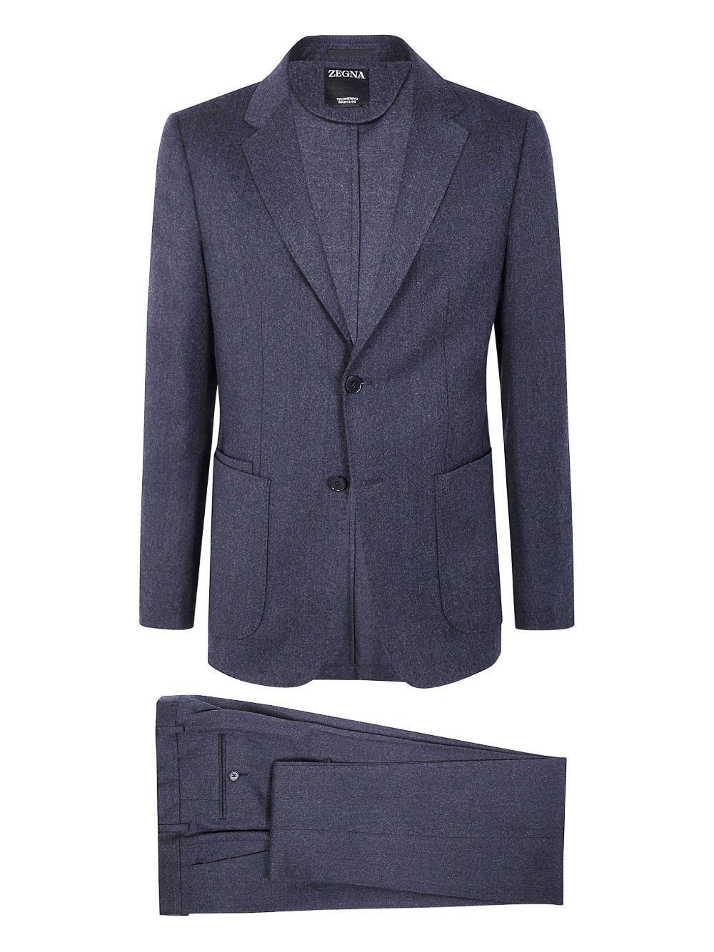 Zegna Ermenegildo Zegnaドレスグレー - Image 1