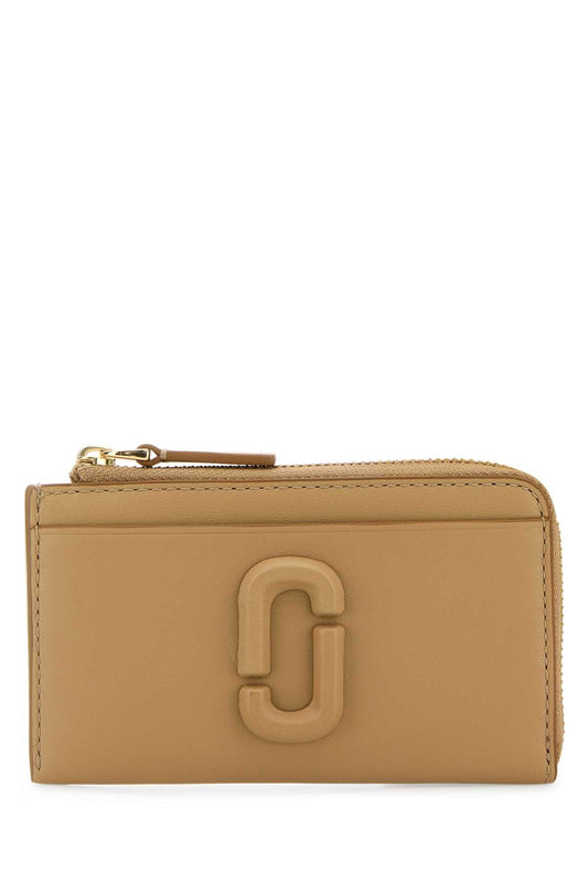 Marc Marc Jacobs Camel Leather Card Holder - Image 1