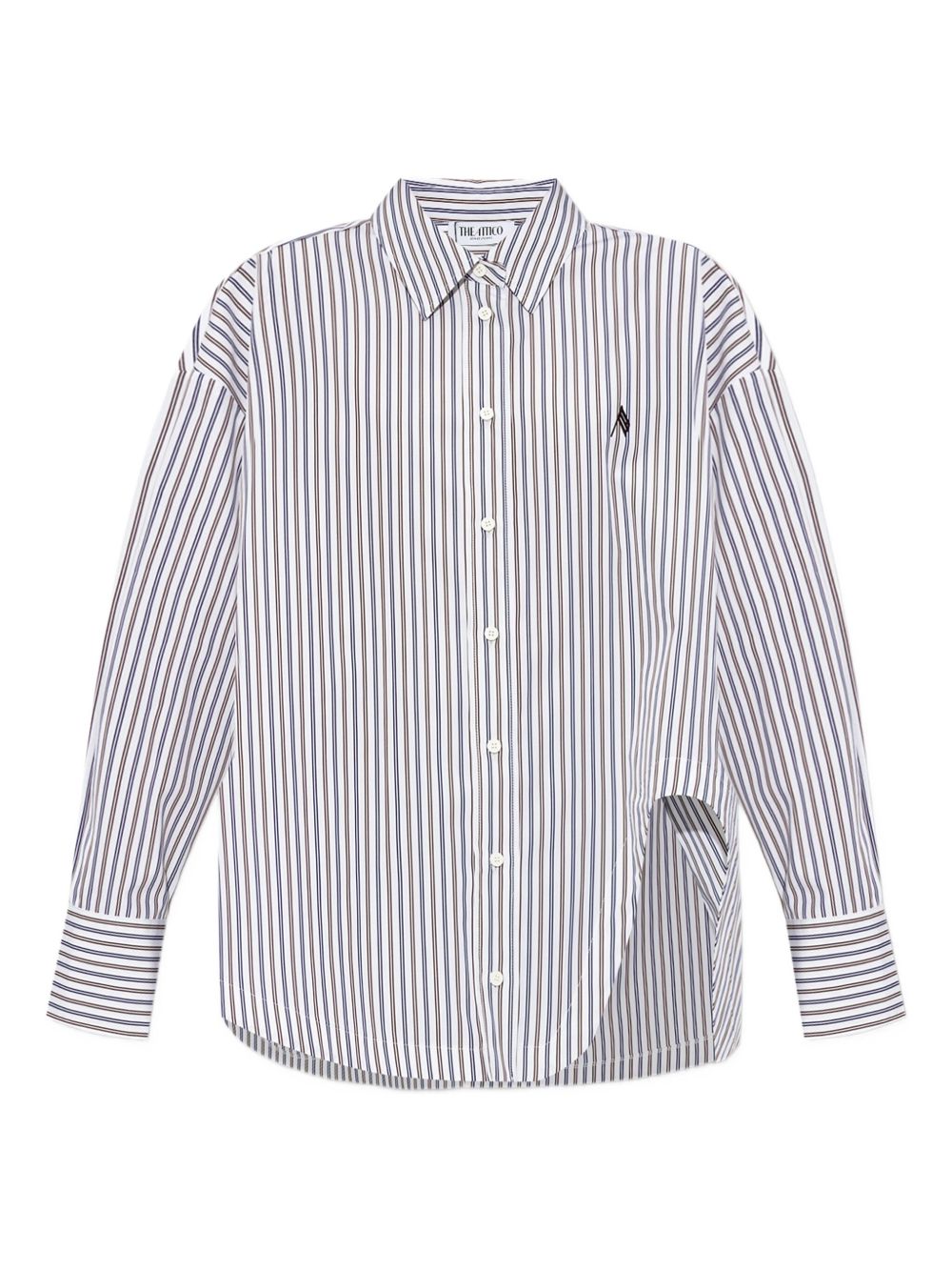 The Attico Striped Cottonシャツ - Image 1