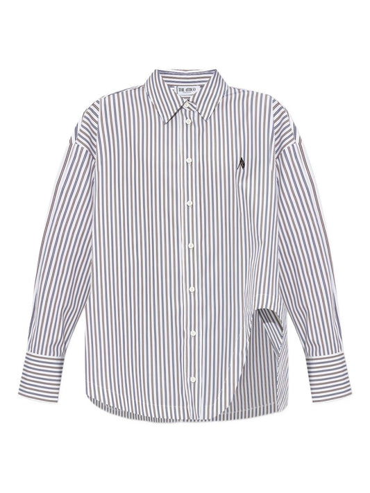 The Attico Striped Cottonシャツ - Image 1