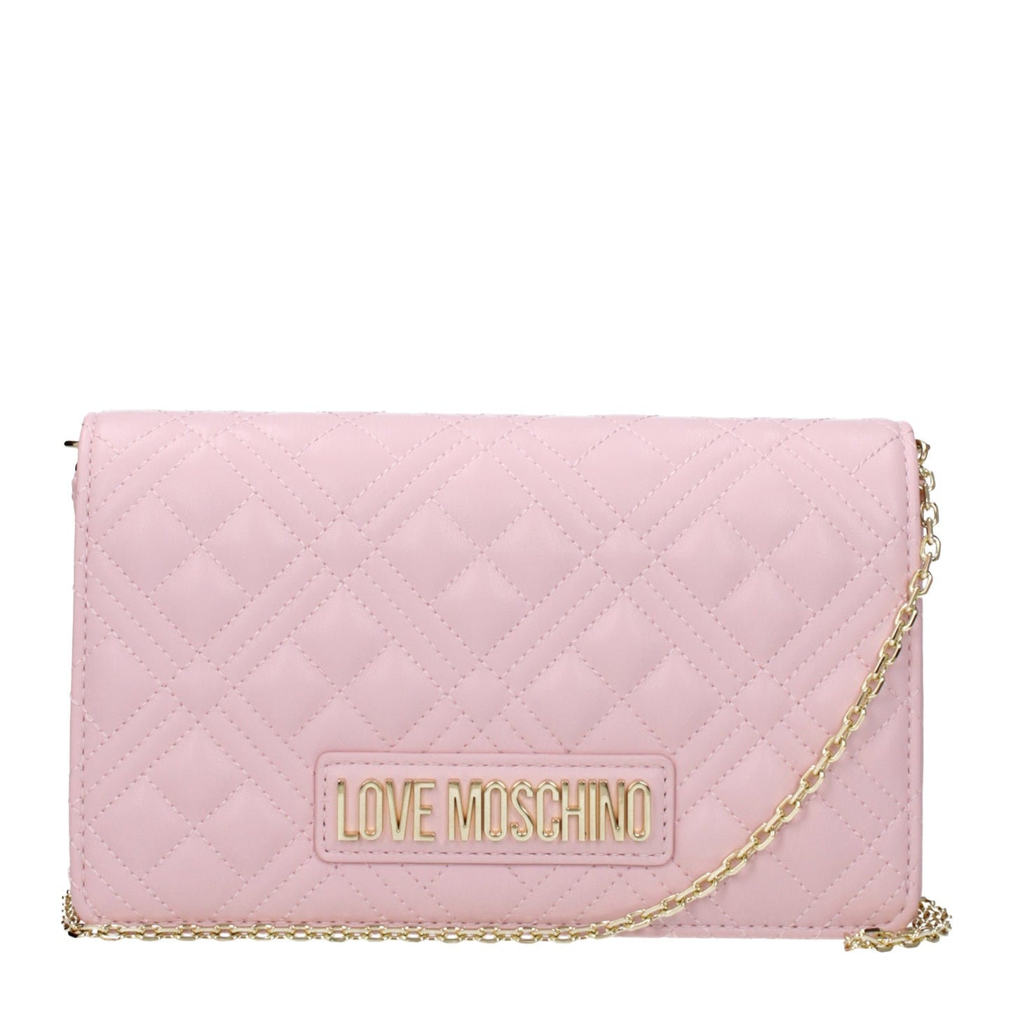 Moschino 愛のモスキーノは、女性のポリウレタンピンク/ピンクのキプリアをクラッチします - Image 1