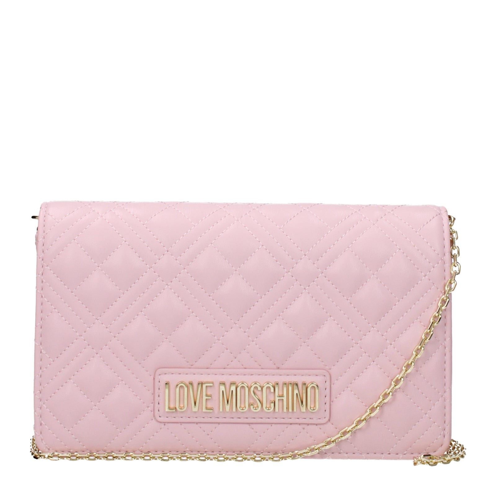 Moschino 愛のモスキーノは、女性のポリウレタンピンク/ピンクのキプリアをクラッチします - Image 1