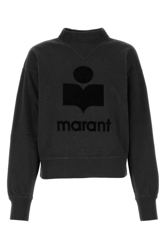 Marant イザベル・マラン・エトワイルスレートコットンモービースウェットシャツ - Image 1