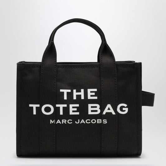 Marc マークジェイコブス黒いキャンバスの小さなトートバッグ - Image 1